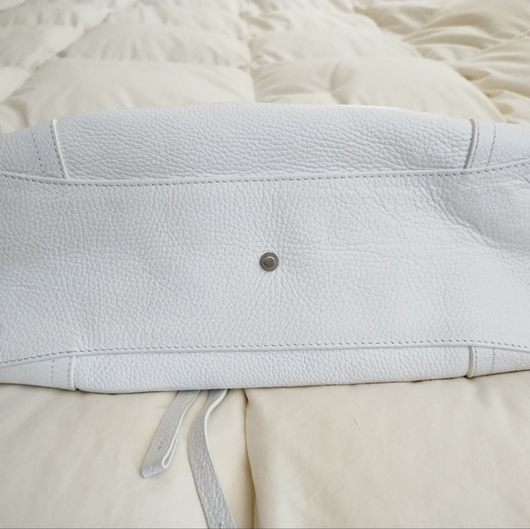 Italian Genuine Leather Nordstrom shoulder bag. White. - Picture 7 of 13